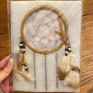 Dreamcatcher wind chime feather beaded home decor boho hippie Gypsy free spirit